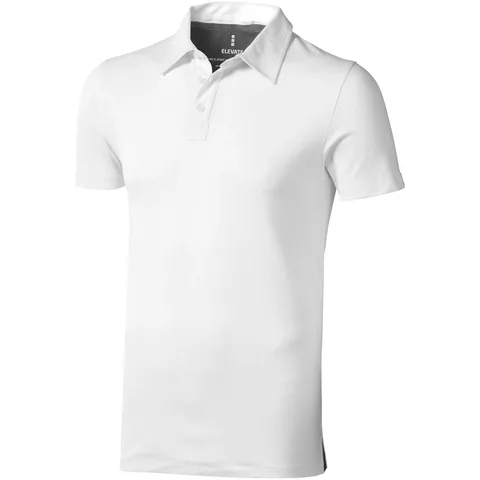 Markham 200 g/m² kortärmad herrpikétröja stretch