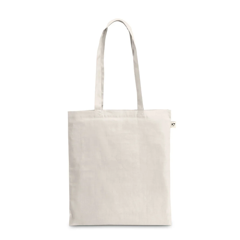BEJA. 100 % återvunnen bomullspåse (180 g/m²)