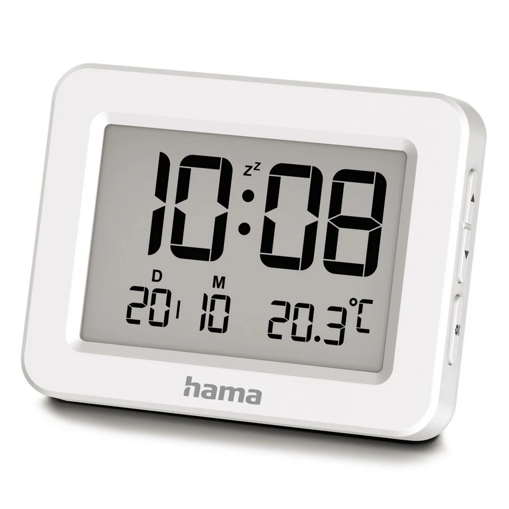 Elektronisk bordsklocka med alarm Hama Kos