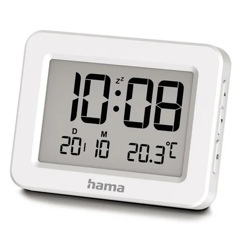 Elektronisk bordsklocka med alarm Hama Kos