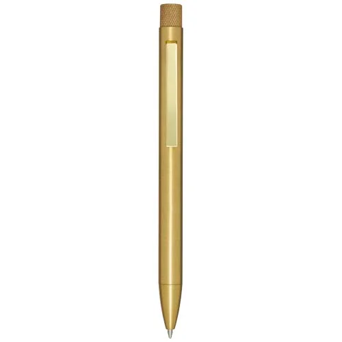 Beatriz kulspetspenna i återvunnen mässing (svart bläck)
