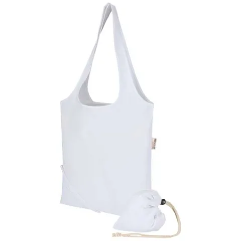 Madras Blend 140 g/m² GRS-certifierad återvunnen vikbar bomullskasse 7 L