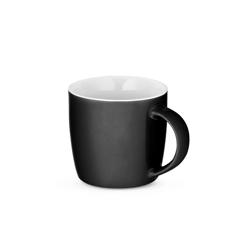 COMANDER. Keramikmugg med glansig yta, 370 ml