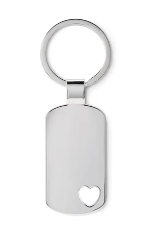 Key ring with heart detail