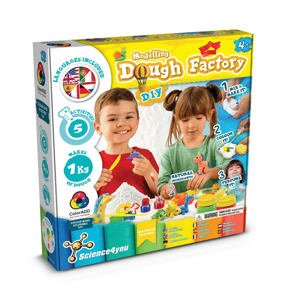 Modeling Dough Factory Kit I. Pedagogiskt spel för barn