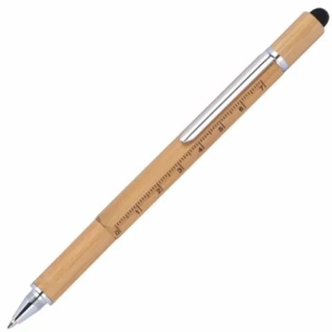 Bamboo multifunctional 6-in-1 ballpen COIMBRA