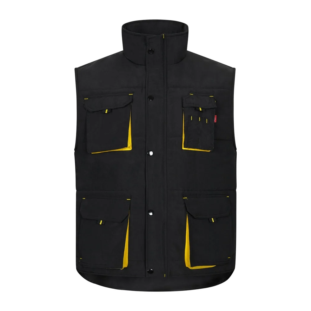 VL NERGAL. Vadderad väst, tvåfärgad, multificka (120g/m²), i polyester (100%)