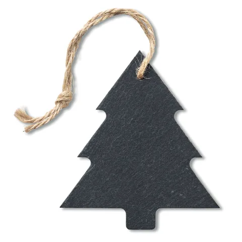 Juldekoration i skiffer