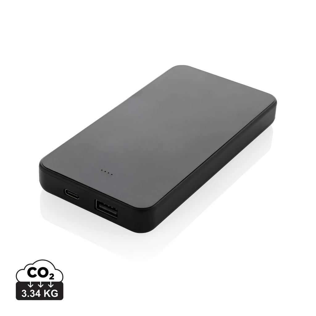 Boostcore powerbank 10.000mAh med USB C i RCS-certifierad återvunnen plast