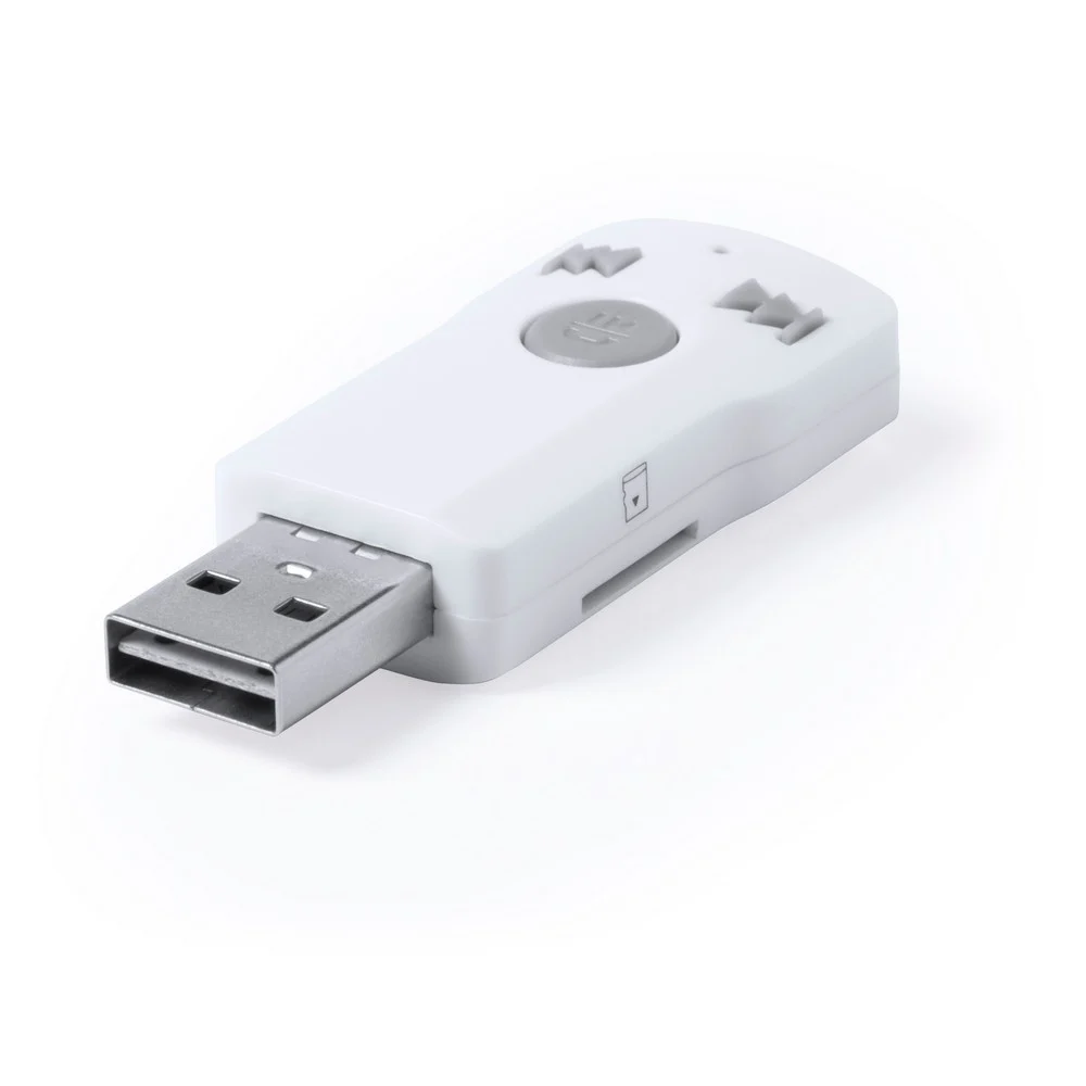 Wireless receiver, microphone, answering calls function, TF card slot
