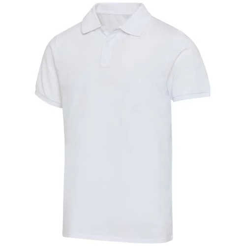 Beryl 220 g/m² kortärmad unisex-pikétröja av återvunnet ekologiskt OCS-material