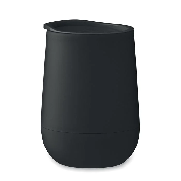 PP dubbelväggig mugg 300 ml