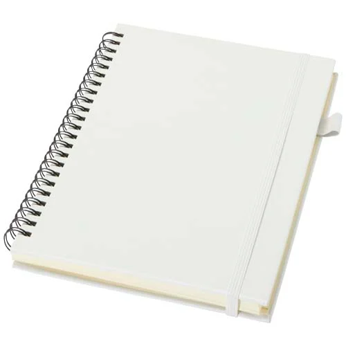 Liss A5 recycled plastic hard cover spiral notebook
