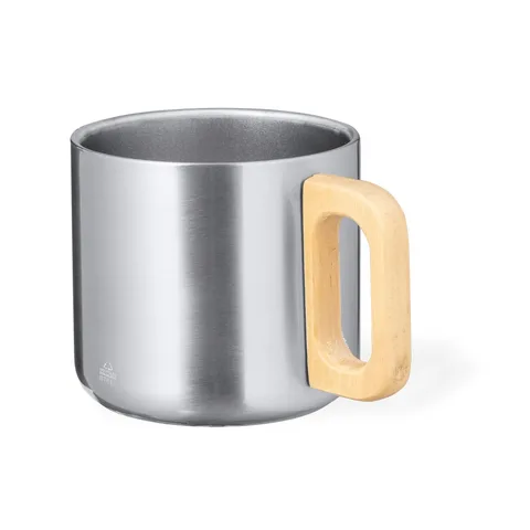 Recycelter Edelstahlbecher 400 ml