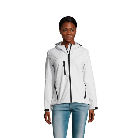 Naiste kapuutsiga softshell-jope Replay