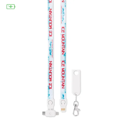 3-in-1 Charging cable lanyard