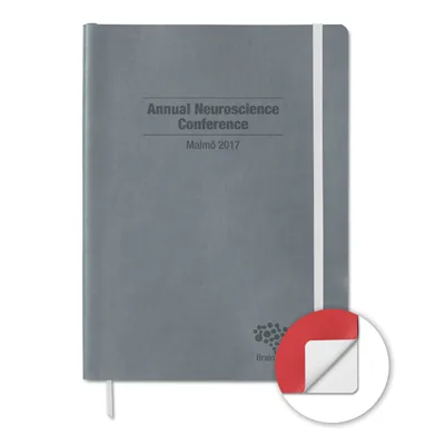 A5 PU-leather notebook (soft cover)