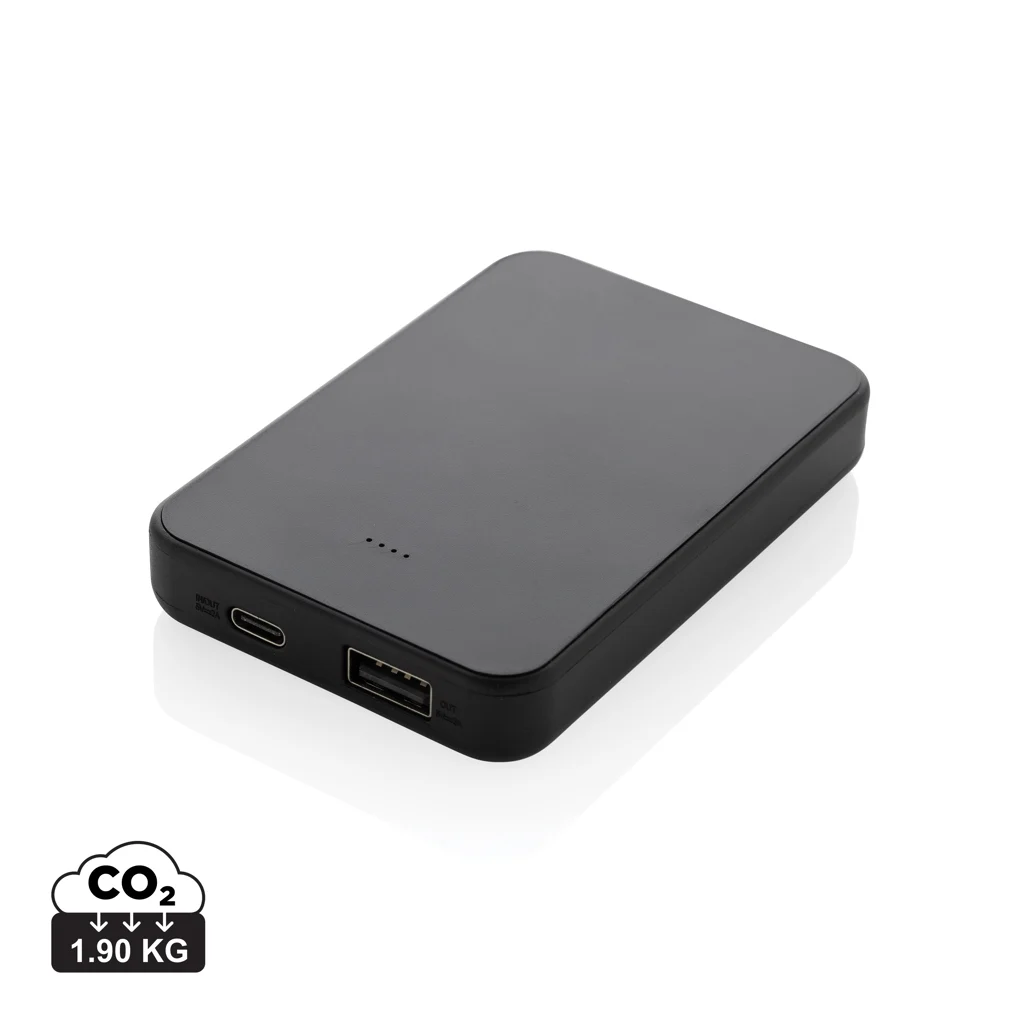Boostcore powerbank 5.000mAh i RCS-återvunnen plast med USB C