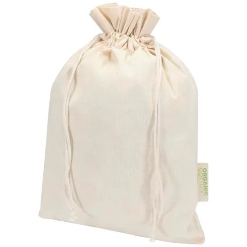 Odisha 140 g/m² presentpåse av ekologiskt OCS-material – 42 x 30 cm