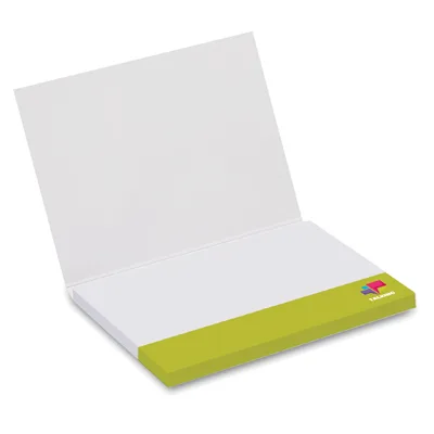 Soft cover sticky notes