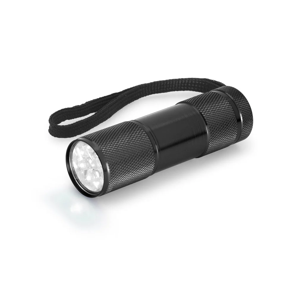 FLASHY. Ficklampa i aluminium med 9 LED