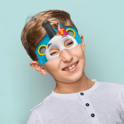 Masks with elastic band 16.5 x 23 cm