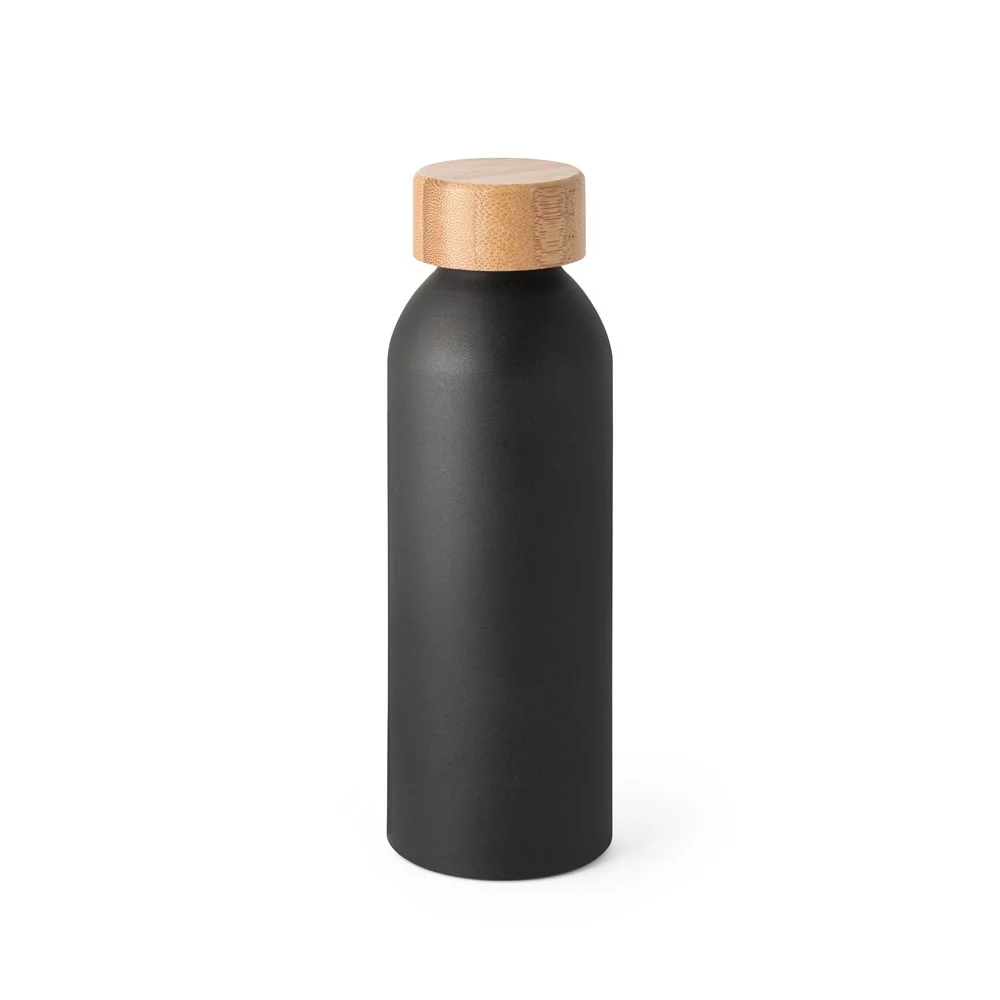 QUETA. Aluminiumflaska med bambulock 550 ml