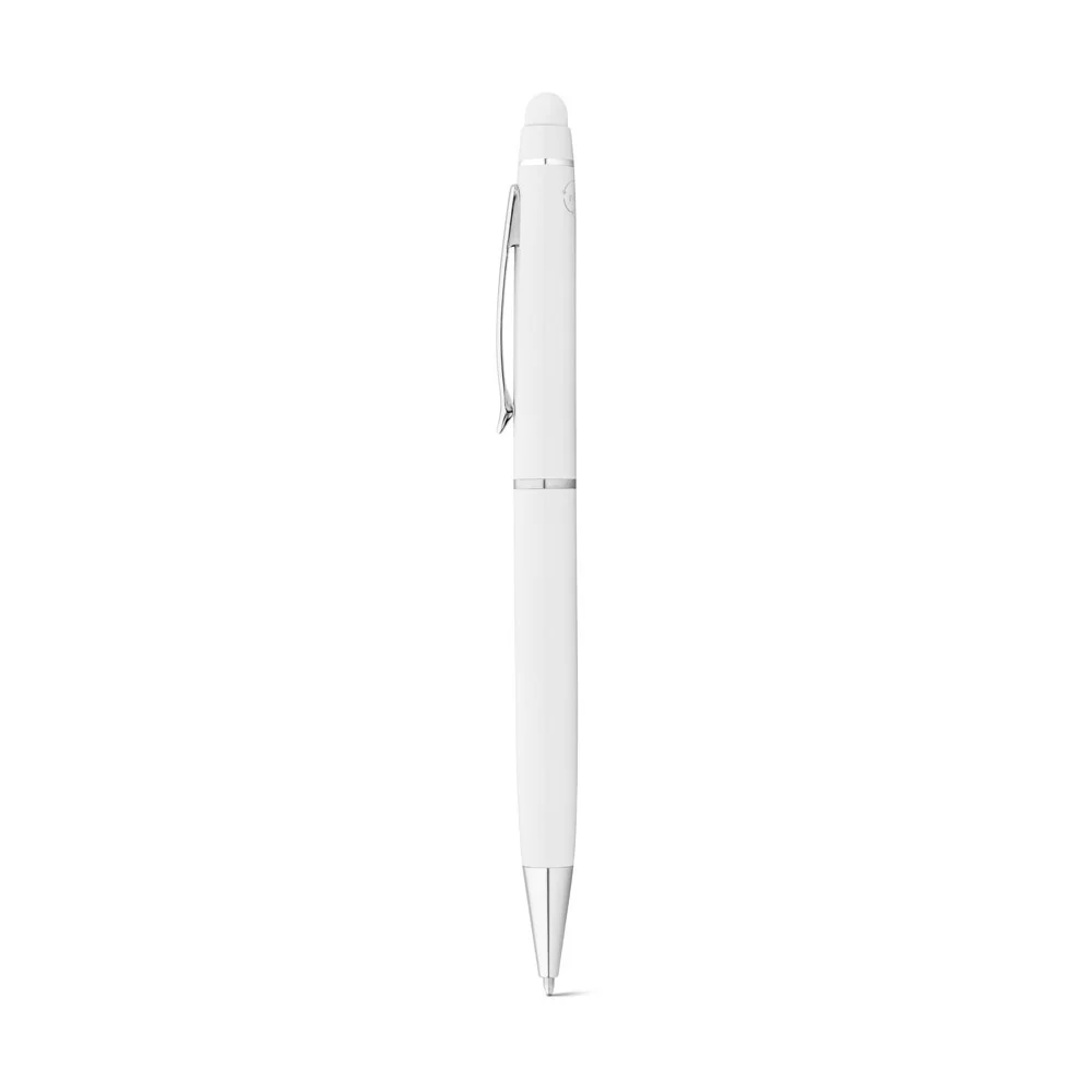 JULIE. Penna av återvunnet aluminium (100 % rAL) med touch tip