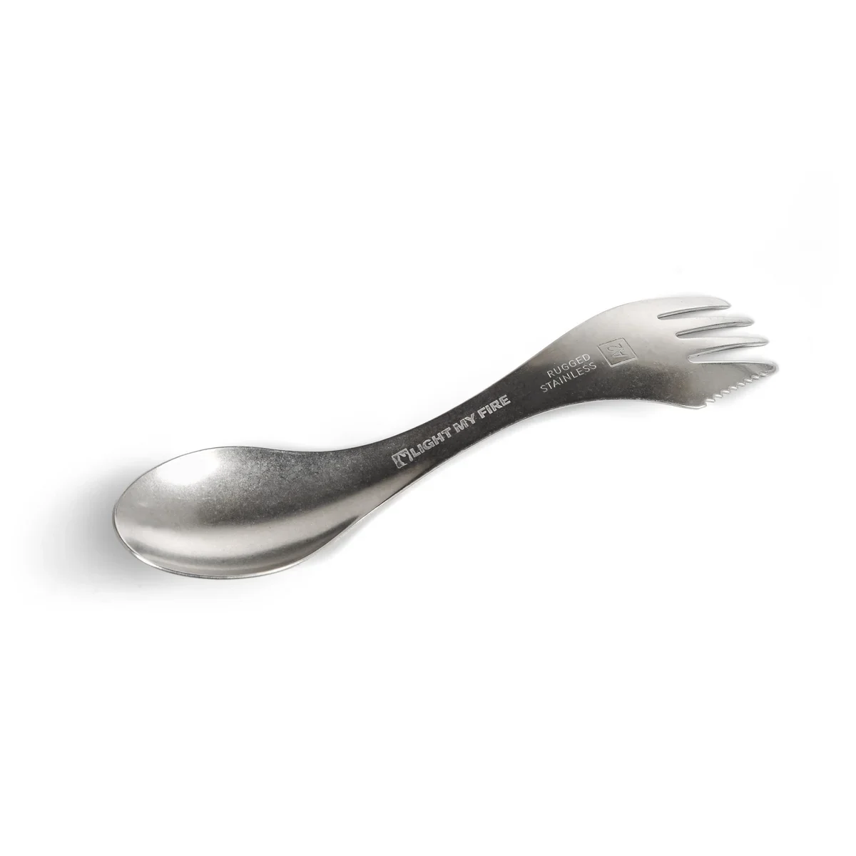 Light My Fire Swedish Spork Stainless i rostfritt stål med gravyr