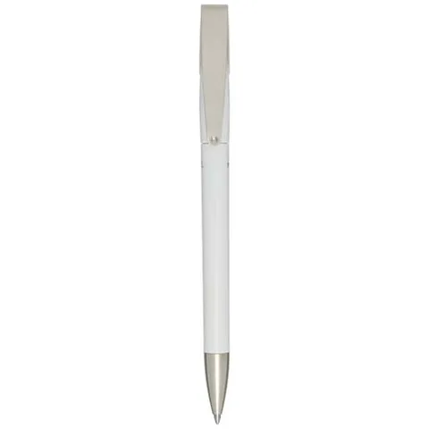 Ana recycled plastic ballpoint pen (blue ink)