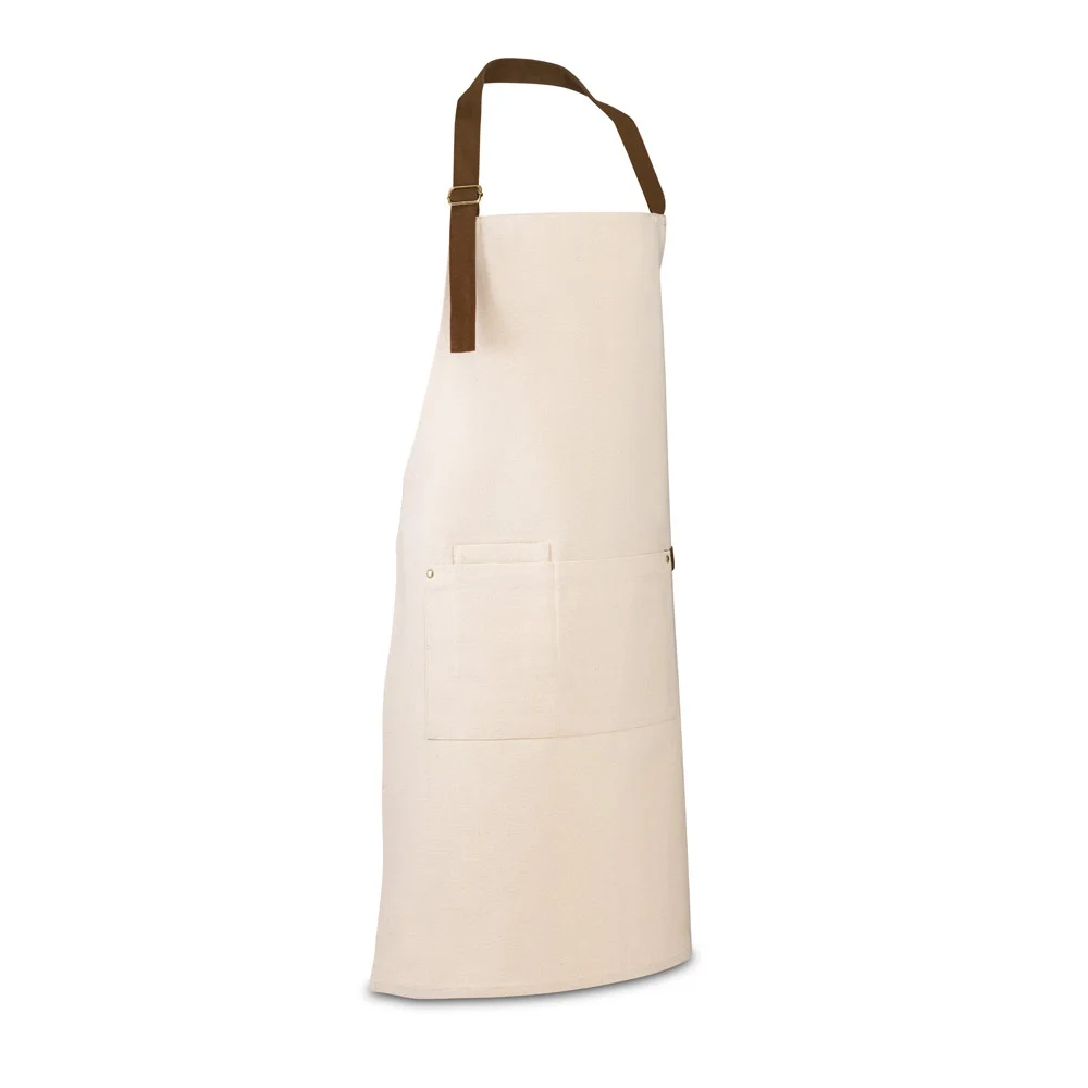 HOLM. Canvas förkläde i 100 % bomull (320 g/m²) med metalldetaljer