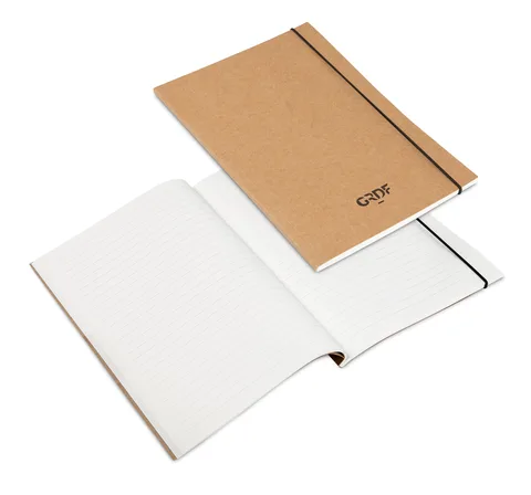 Glued perfect bound notebooks
