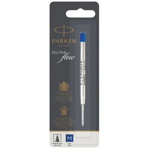 Parker Quinkflow kulspetspenna refill (blått bläck)