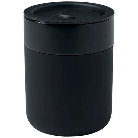 Java keramisk termos med silikonfolie och plastlock, 330 ml