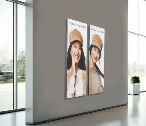 Aluminium frames, two options