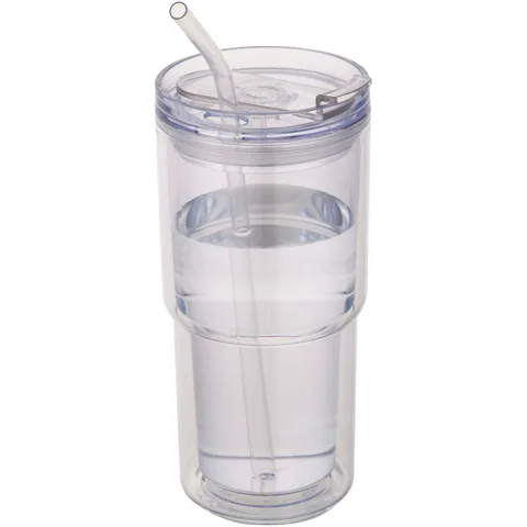 Archer 480 ml kaksiseinäinen muovimuki