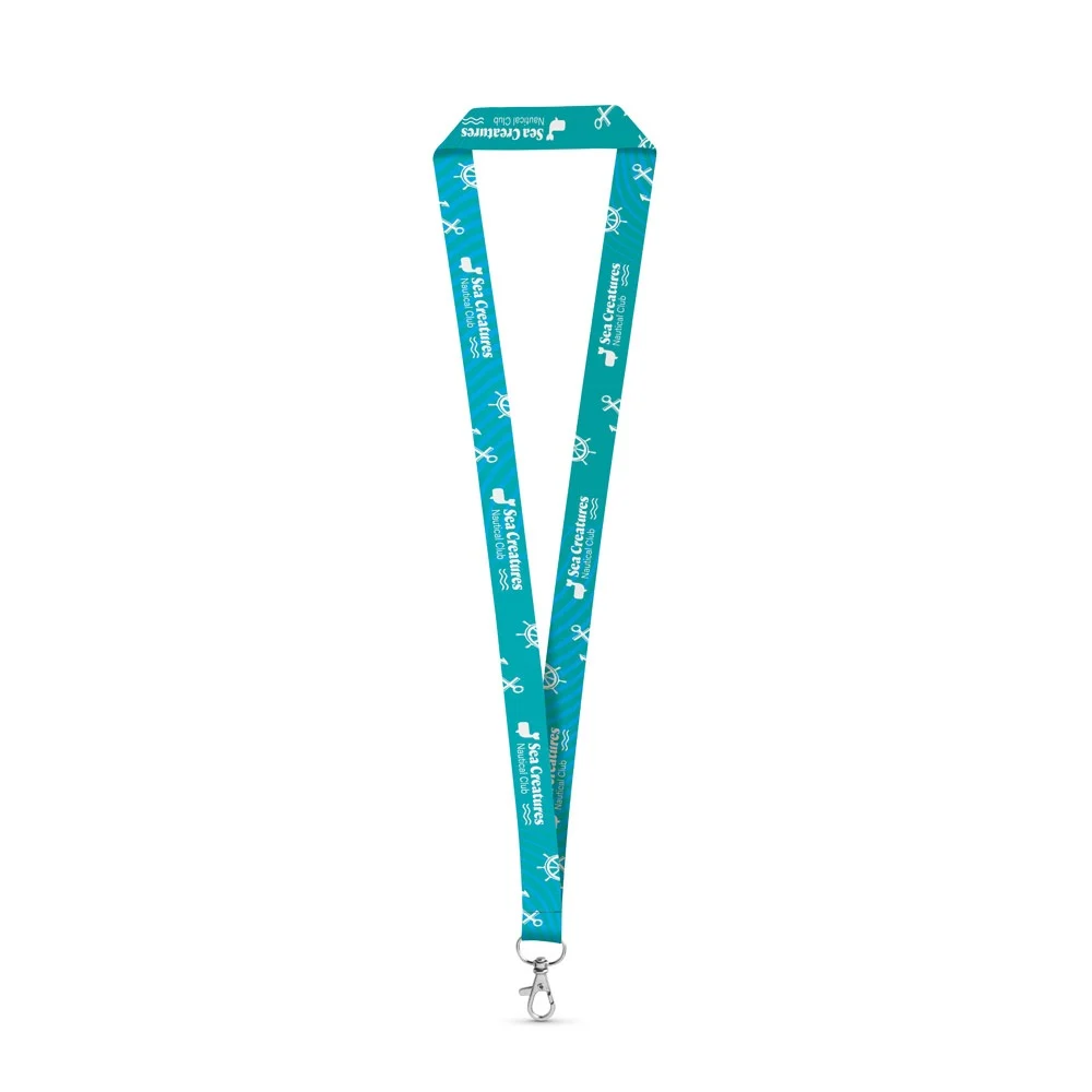 BRIGHTON. SET Lanyard SUBLIMATION Long II (20 mm) med 20 mm karbinhake