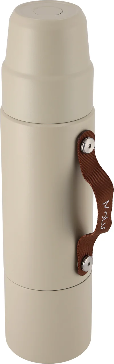 Ruostumattomasta kierrätetystä teräksestä valmistettu termospullo LE BOURGET MoLu 1000 ml