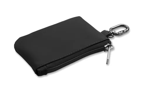 PU key case wallet w/carabiner