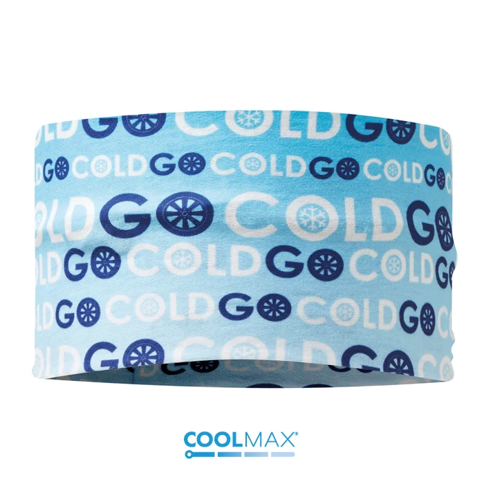 COOLMAX® pannband med fyrfärgstryck