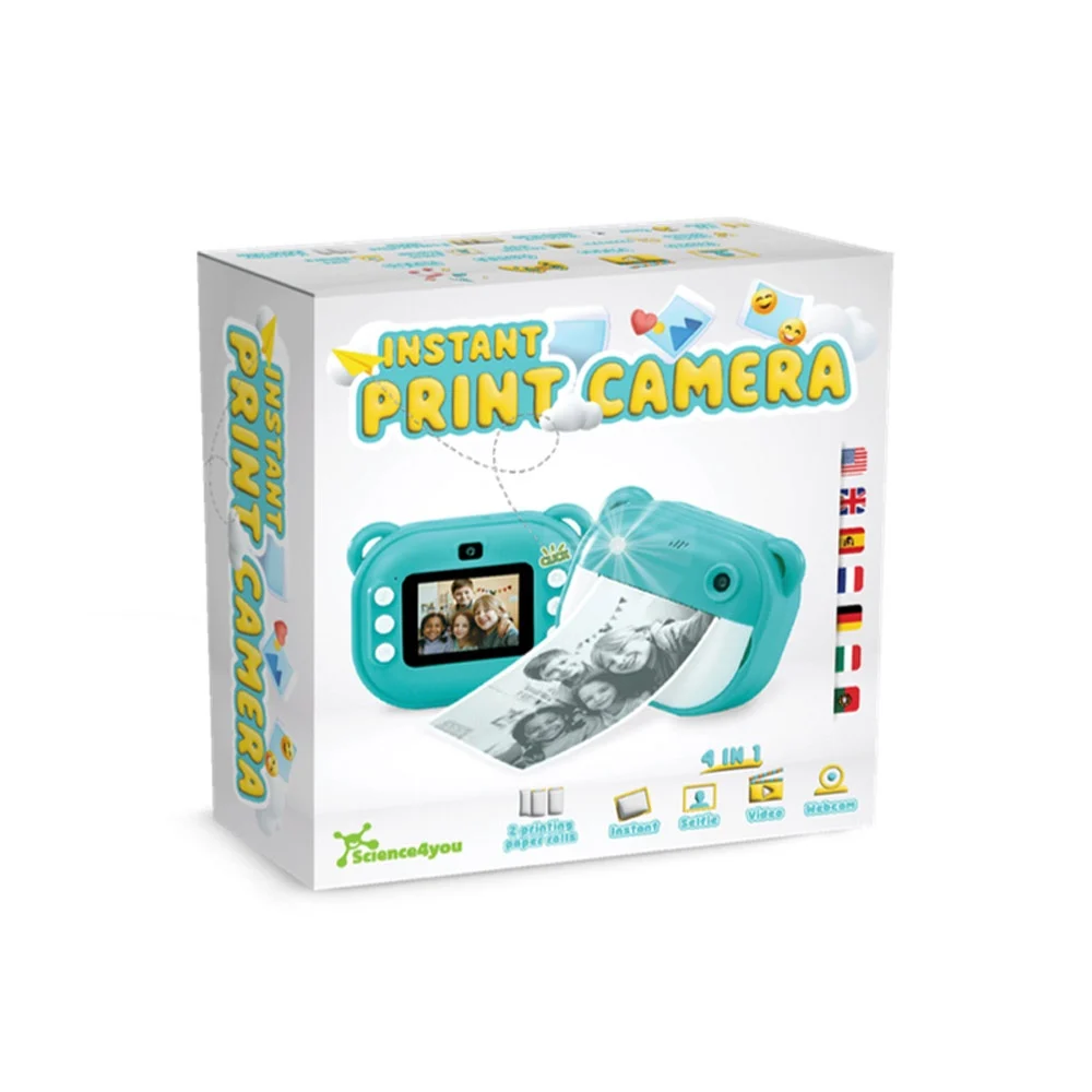 INSTANT CAMERA hariv mänguasi lastele