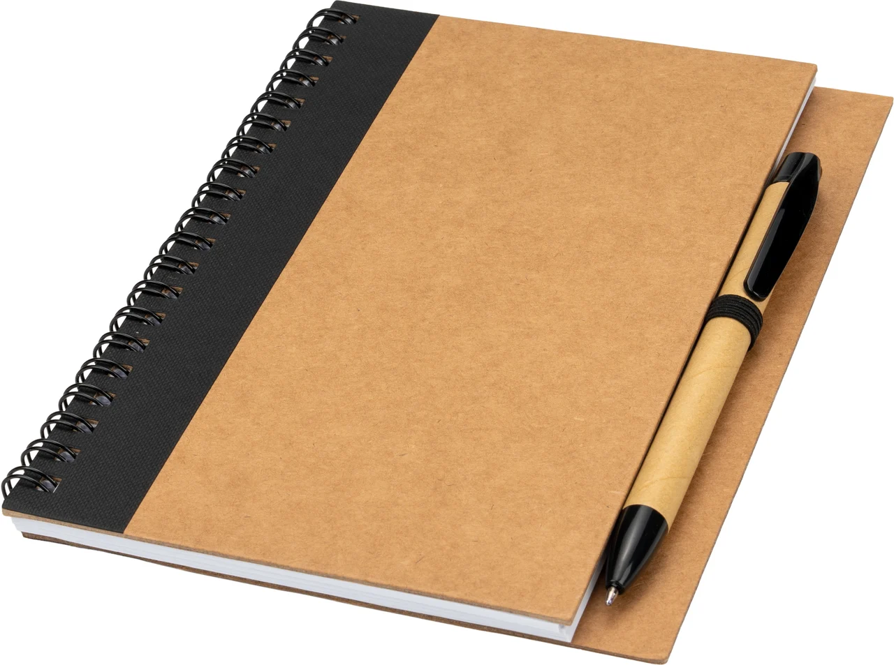A5 notebook with blank pages made from recycled paper RAVENNA
