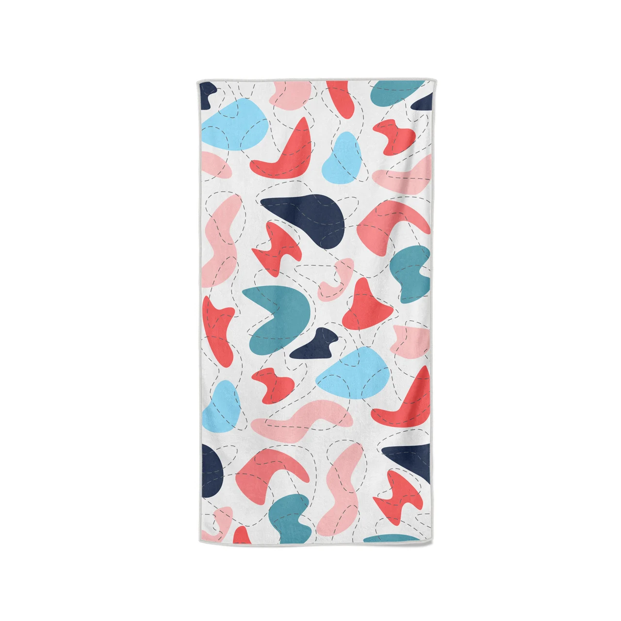 Tryckt handduk i bomull/polyester (Finish)