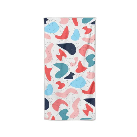 Tryckt handduk i bomull/polyester (Finish)