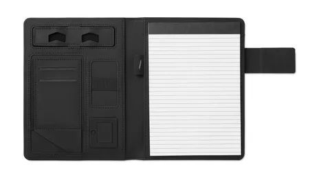 Konferensmapp A5, power bank