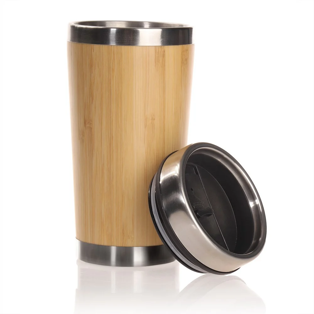 Termosmugg i bambu 500 ml Mark