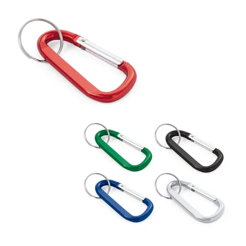 MATTHEW. Karbinhake i aluminium med nyckelring