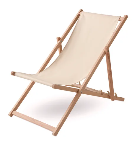 Strandstol i trä