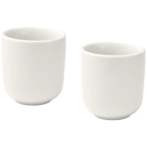 Male 90 ml ceramic espresso cups - set of 2