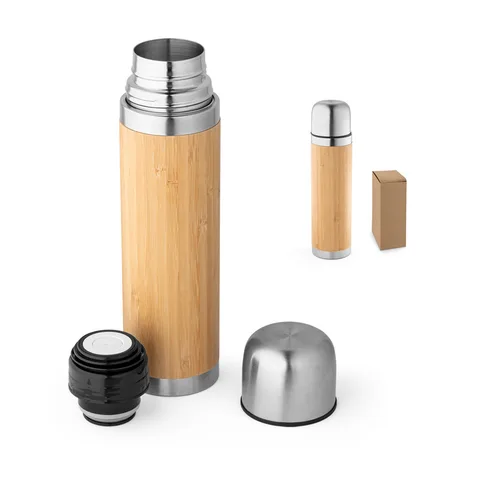 CEYLON. Bambu och rostfri termos 450 mL